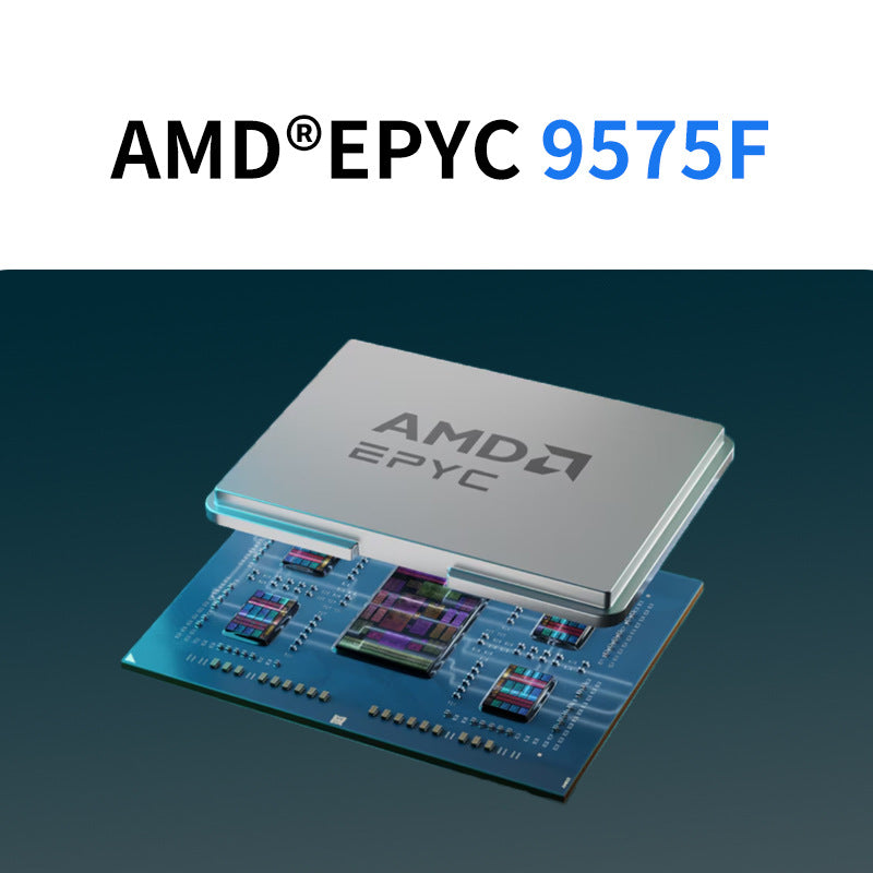 AMD EPYC 9575F第五代服务器CPU处理器 9005系列64核心128线程