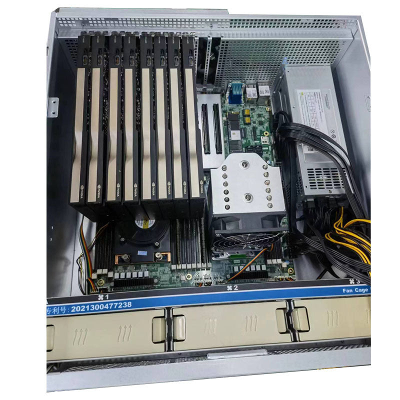 4u单宽显卡a4000  8张显卡 短机箱  ai模型服务器整机AI高性能