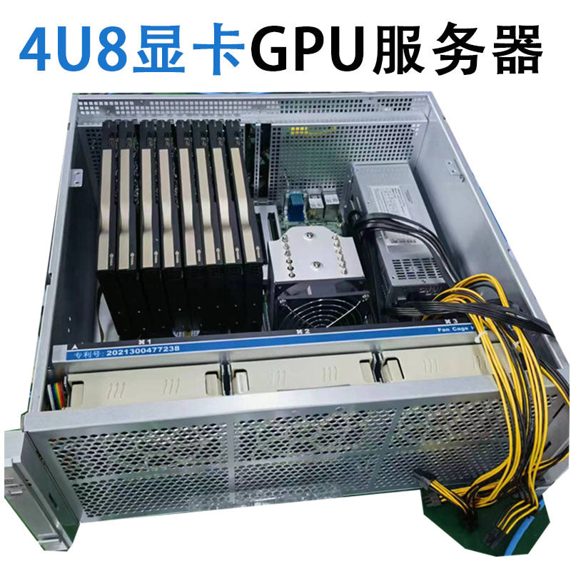 4u单宽显卡a4000  8张显卡 短机箱  ai模型服务器整机AI高性能