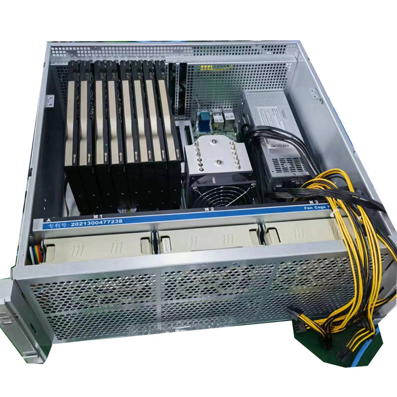 4u单宽显卡a4000  8张显卡 短机箱  ai模型服务器整机AI高性能