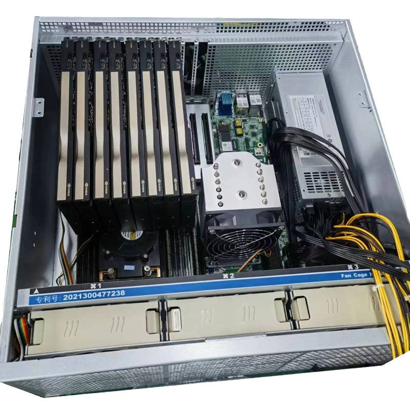 4u单宽显卡a4000  8张显卡 短机箱  ai模型服务器整机AI高性能